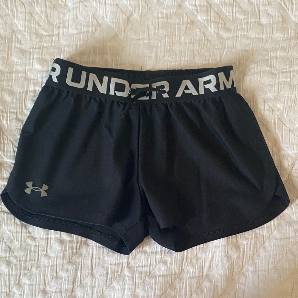 Under Armour Kids Black Athletic Shorts
